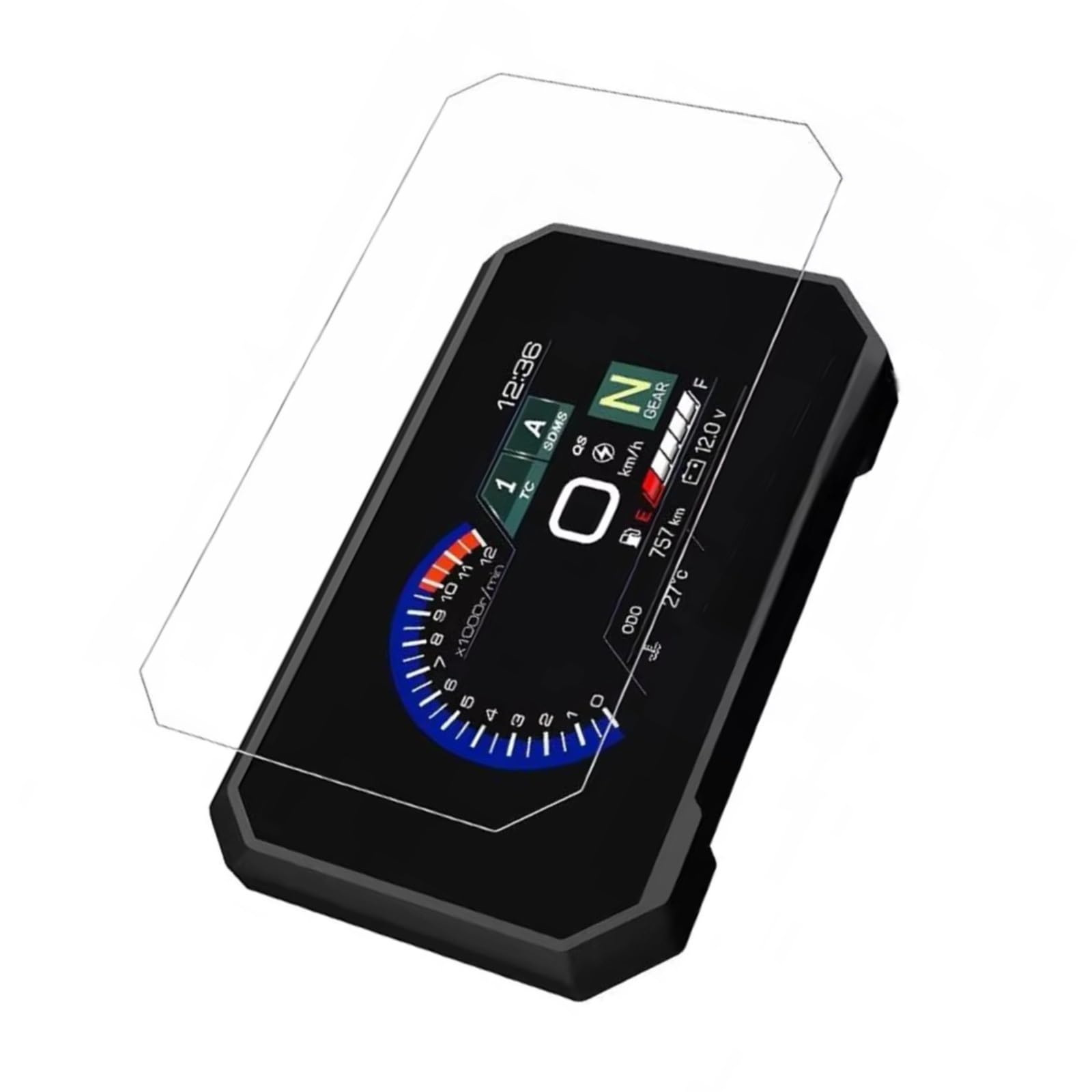 Folie Motorrad Display Kompatibel Mit Suzuki Für GSXS1000 2025–2026 Motorrad-Displayschutzfolie Instrumenten-Cluster-Schutzfolie TFT-Display