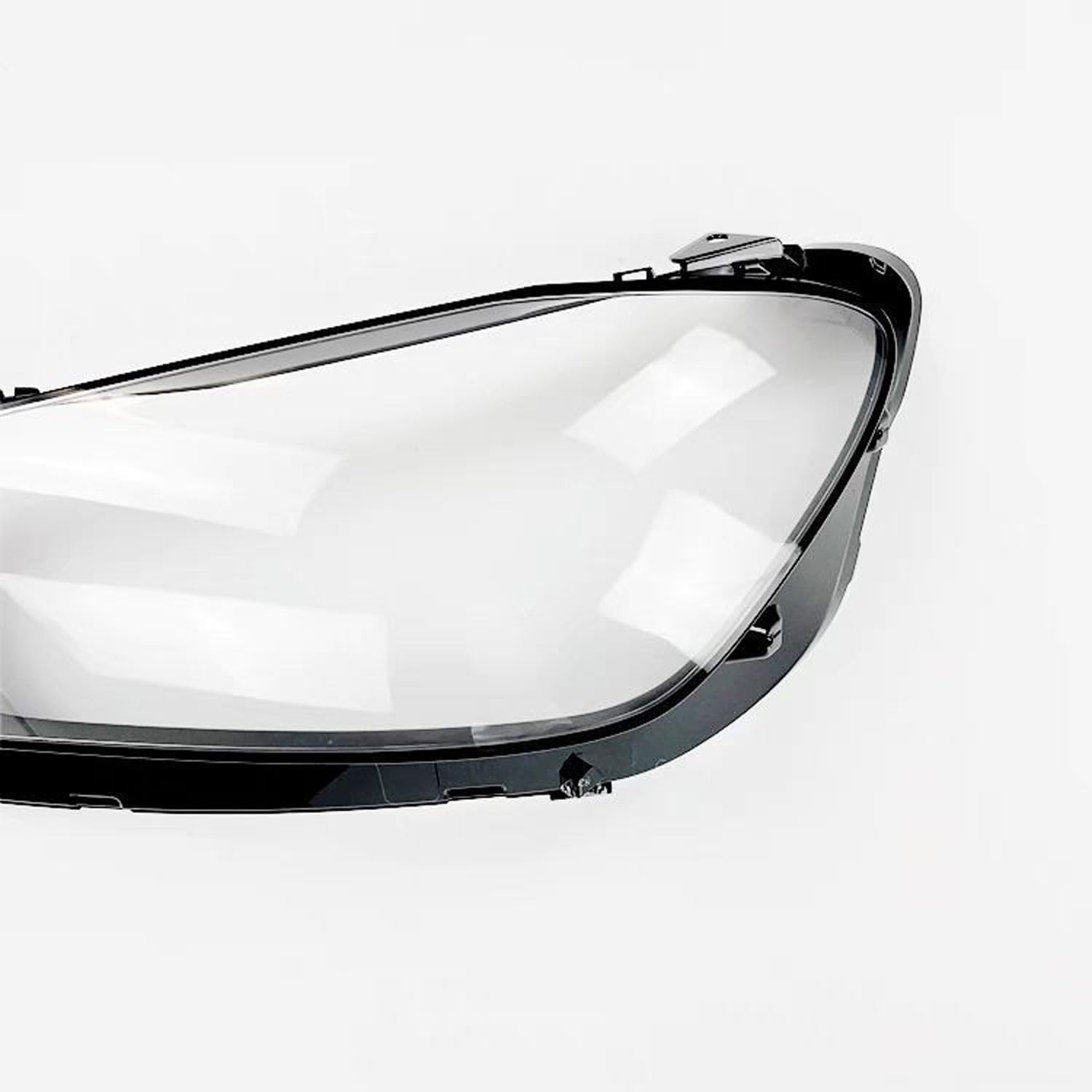 Car Headlight Lens Cover for Mercedes Benz GLE W167 2020 2021 2022, Headlight Cover Replacement Headlight Shell Transparent Lampshade Lens, Car Accessories,A Pair