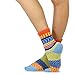Fun Colorful Fashion Knit Boot Women's Socks Winter Recycled Cotton Trouser 3 Pairs (B.D.E)