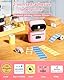 Phomemo M110 Tragbarer Etikettendrucker Beschriftungsgerät Selbstklebend, Labeldrucker Bluetooth Thermo Etikettendrucker Label Maker,für Barcode,Einzelhandel,Foto,Kleidung,für Android & iOS -Rosa
