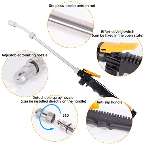 Rv Water Heater Anode Rod And Flush Wand Metal Rv Water Heater Tank Rinser Flusher,Remove Sediment And Scale From The Bottom Of Rv Water Heater,Powerful Water Spray #TOP4