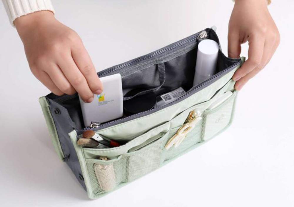 NOVAGO Organiser/Organisateur/Pochette/sac de rangement pour intérieur de grand sac à main ou sac de voyage- Flamant Rose (autres couleurs diposibles)