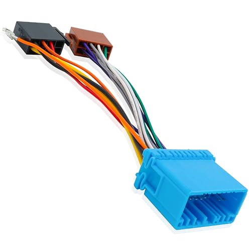 Miniatura 7 de Fiegromech Reemplazo del arnés de cableado de radio estéreo del coche para Honda City Fit Jazz Greiz Stereo Power Speaker Connector Adapter