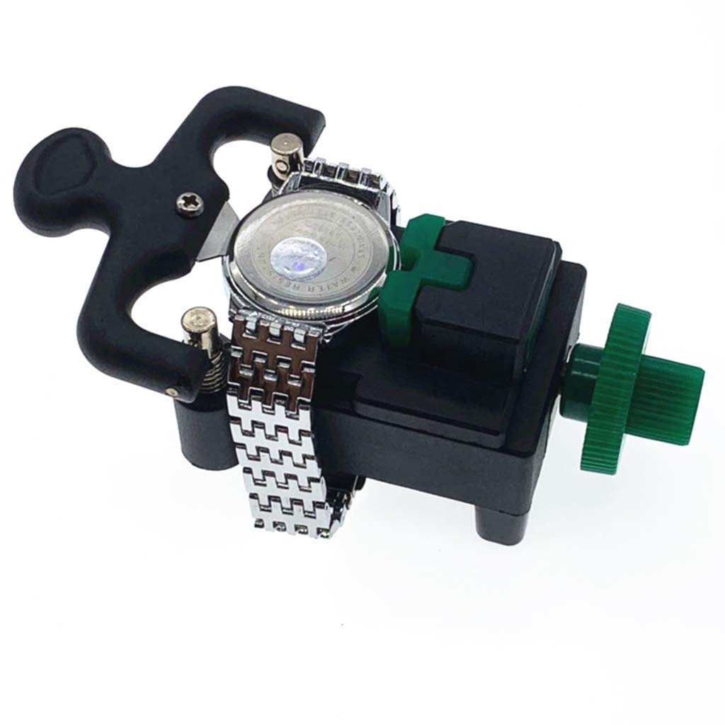 Bonarty Uhrenöffner Werkzeug, Gehäuseöffner, Uhrenwerkzeug, Armbanduhr öffner, Uhrrückenabdeckung Öffner, Uhrwerkzeug zurück Opener