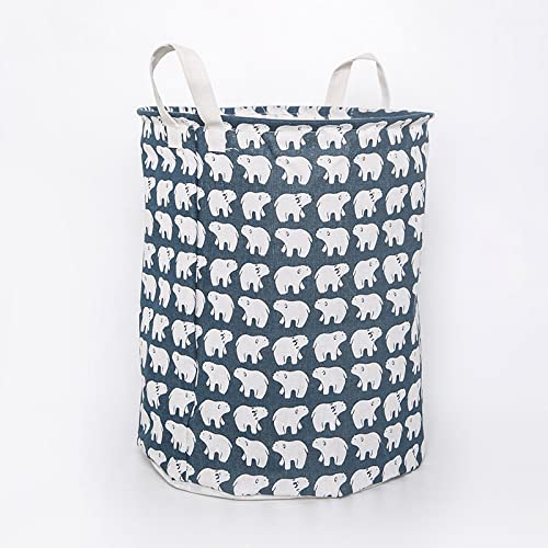 Image of Simple laundry basket Fabric basket Home laundry basket Dirty laundry basket Bathroom laundry basket