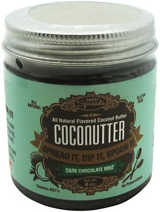 Sweet Spreads Coconutter, Dark Chocolate Mint, 0.4 Pound
