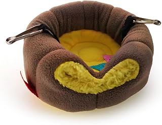 Hohopeti Rede De Dormir Para Animais De Estimação Rede De Chinchila Habitat De Cobaia Pequeno Animal De Estimação Cama De Dormir Cama De Hamster Rede De Hamster Esquilo Cama