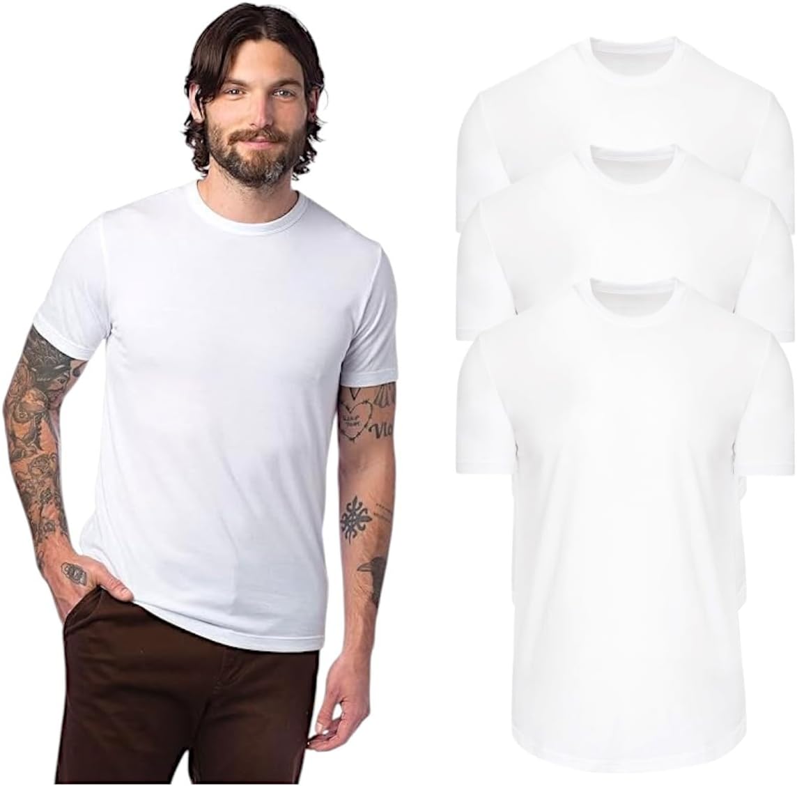 White - 3 Pack