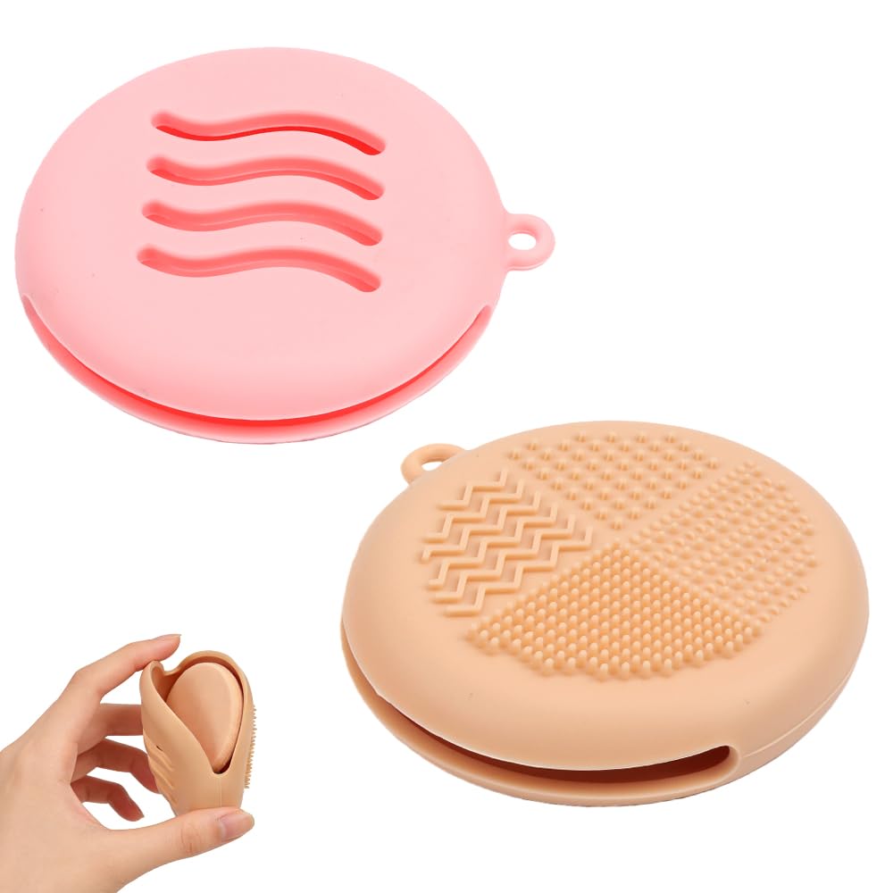 Silicone Makeup Puff Case - Portable Holder for Travel
