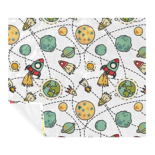Couverture polaire douce fusées pour créer un cocon de tendresse et de confort - 2