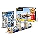 CCCYT National Geographic DIY Puzzle 3D Puente de la Torre Londres Arquitectura Kit de Construcción Juguetes Modelos Decoración Adecuado para La Colección Incluyendo Revista(120Pcs)