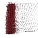Fabricado con poliéster ligero y transpirable, este velo es cómodo y fácil de llevar. El tejido a mano diseñado en un color añade un toque encantador