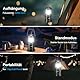 ILEEDear Campinglampe Batteriebetrieben, Tragbare Ultrahelle led laterne, Faltbare Camping Hängelampe, Überlebenskit，zum Wandern Camping, notfall ausrüstung stromausfall usw 2 Stück