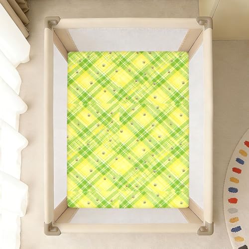Drap de berceau en coton doux imprimé pour lit de bébé mixte - 8