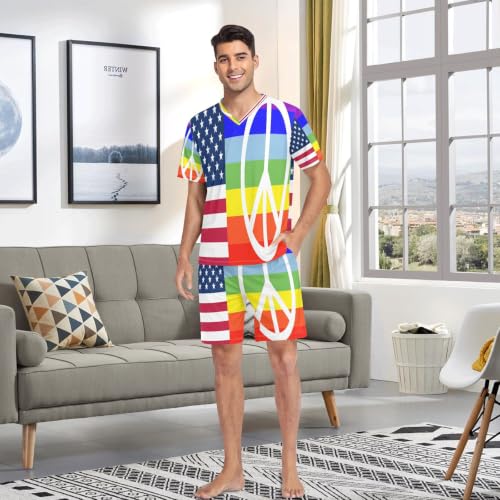 Camisa de pijama GuoChe de manga corta para noches de verano en el sofá 3