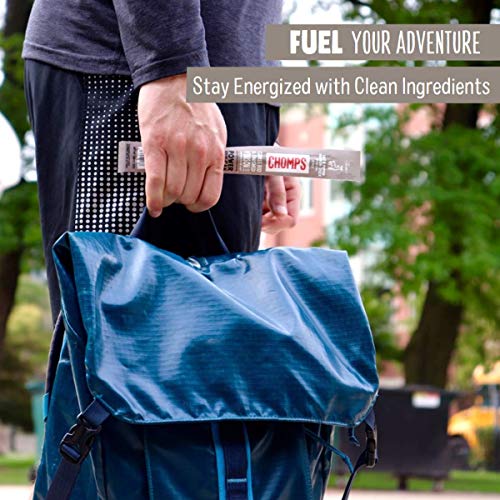 Chomps Grass Fed Venison Jerky Snack Sticks, Keto & Paleo, Whole30 Approved, Non-Gmo, Gluten Free, Sugar Free, Nitrate Free, 90 Calorie Snacks, 1.15 Oz Meat Stick, Pack Of 24 #TOP3