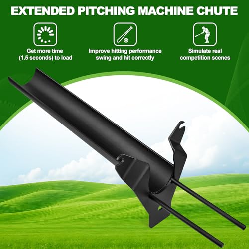 Extended Pitching Machine Chute Compatible with Hack Attack Pitching Machine, Timing Chute Attachment for Baseball Swing Training, Improve Timing for Batters by Machotsl - Image 5