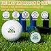 Lihome Custom Golf Ball Stamp - Waterproof & Reusable Golfing Stamper - Ideal Gift for Golfers, Dads, Retirement, Durable Personalized Golf Accessory for Father’s Day, Christmas & Birthday
