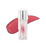 TIRTIR [*Mini Size Waterism Tinted Lip Gloss 27 Muty Rose, 0.06 Fl Oz - Kiss Ready Lipgloss, 12H Long Lasting Non Sticky Natural Tinted Glow Korean Multiuse Cheek and Lip Tint for Women gift