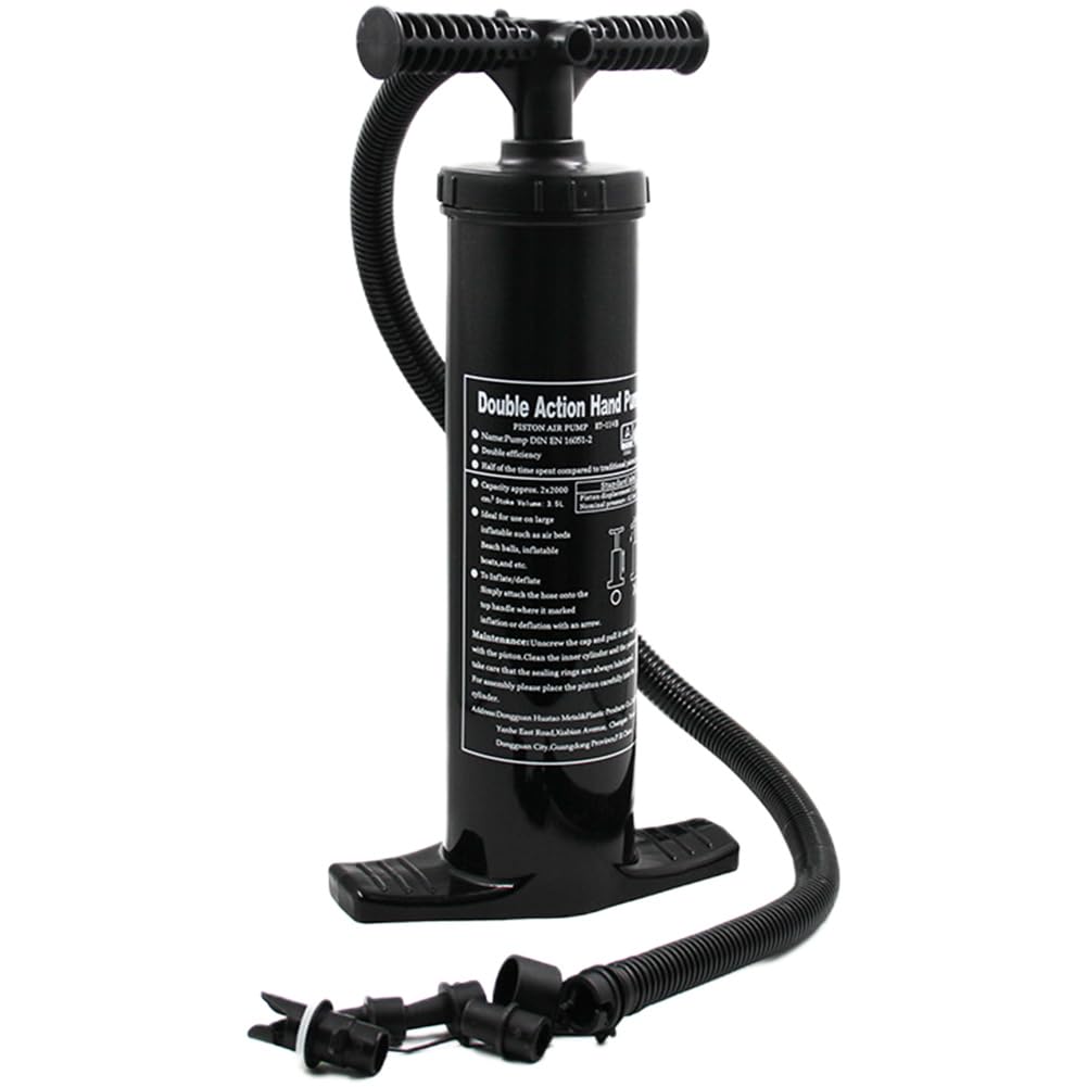 Pompe manuelle haute pression portable pour résoudre le gonflage difficile de paddle et surf