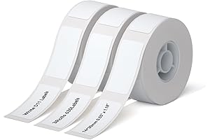 Nimbot D11 Printer Labels | D110 Refill Labels | 0.55" x 1.18"