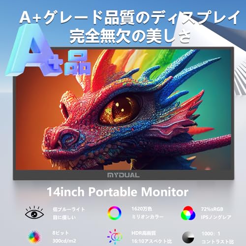 MyDual 14インチ モバイルモニター