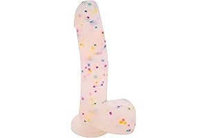 Confetti Confetti: An 8.5-Inch Silicone Dildo for Optimal Pleasure