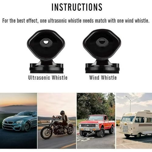 4 piezas Dispositivos de Advertencia para Ciervos con Cinta Adhesiva Impermeable miniatura 5