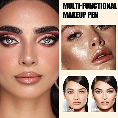 Blush Beauty Wand, Liquid Face Blush With Cushion Applicator, Silky Smooth Cream Blush Stick Natural Matte Finish, Lightweight Blendable Blush Stick For Cheek Lip,Cruelty-Free, 02 Pink #TOP5