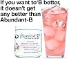 Sufficient-C Abundant-B Mezcla de Bebida en Polvo de Metil B-12 y Biotina en Alta Dosis Sabor Limonada Rosa - ¡Sabor con una Fuerte Dosis de Función Inmunológica en Cada Sorbo Refrescante! 5