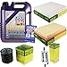 Produktbild QR-PARTS 69389234 Filter Set Inspektionspaket 5 Liter Motoröl Leichtlauf High Tech 5W-40 MANN-FILTER Innenraumfilter Kraftstofffilter Luftfilter Ölfilter