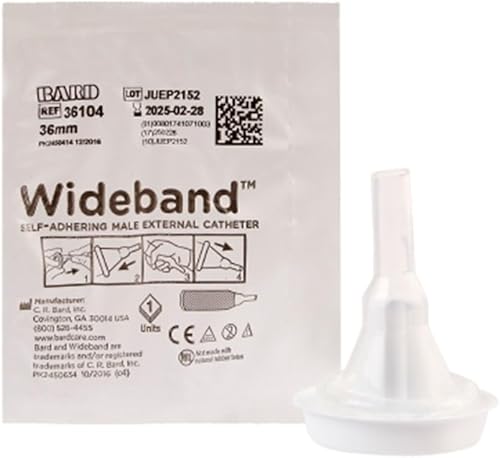 Rochester 30unidades 36mm de banda ancha catéteres de preservativos extra calcomanía 36004