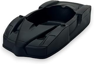 Fair_Ari In_Zoo F60 Car Decorative Ashtray Faux Marble Outdoor Smoking Home Office Decoration (Black)