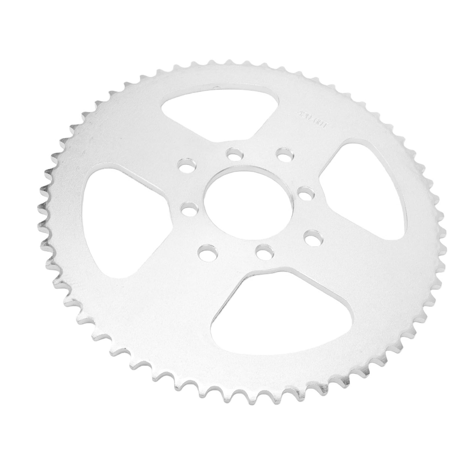 Generic Piñón de 60 Dientes para Go Karts ATV y Apto para Mini Dirt Bikes Piñón de Acero Duradero 60T 8 Orificios para Cadena 40 41 420