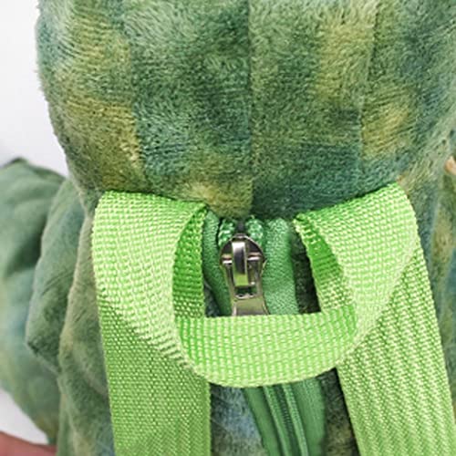 Sac à dos dinosaure vert enfant avec bretelles confortables réglables