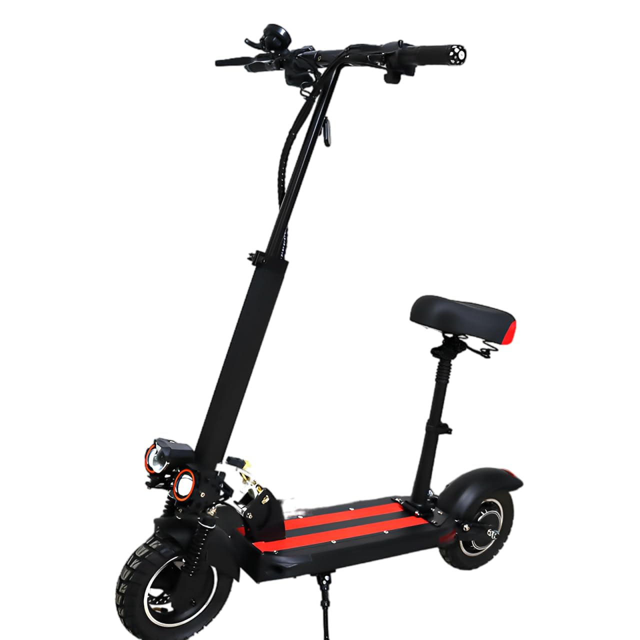 E10 Pro Max Electric Scooter - 50 km/h | 1500W 48V 13Ah | Foldable | Off-Road 10” Tires | Aluminum Body | Free Helmet, Reflective Vest & Safety Lock