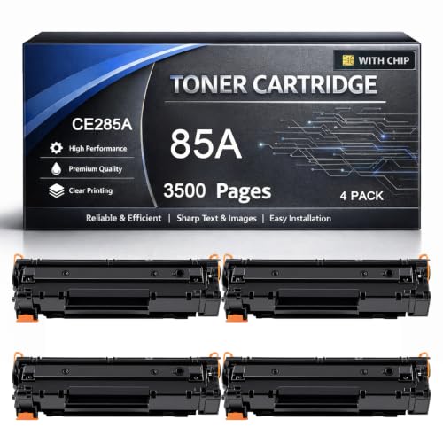 Toner CE285A 85A noir compatible pour le télétravail et l'impression à la maison