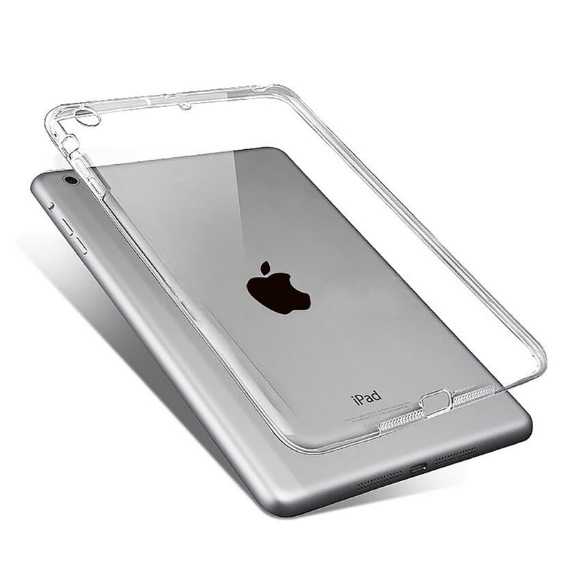 Coque iPad 4 transparent silicone souple TPU étui slim pour Apple iPad 9.7 pouces 2012
