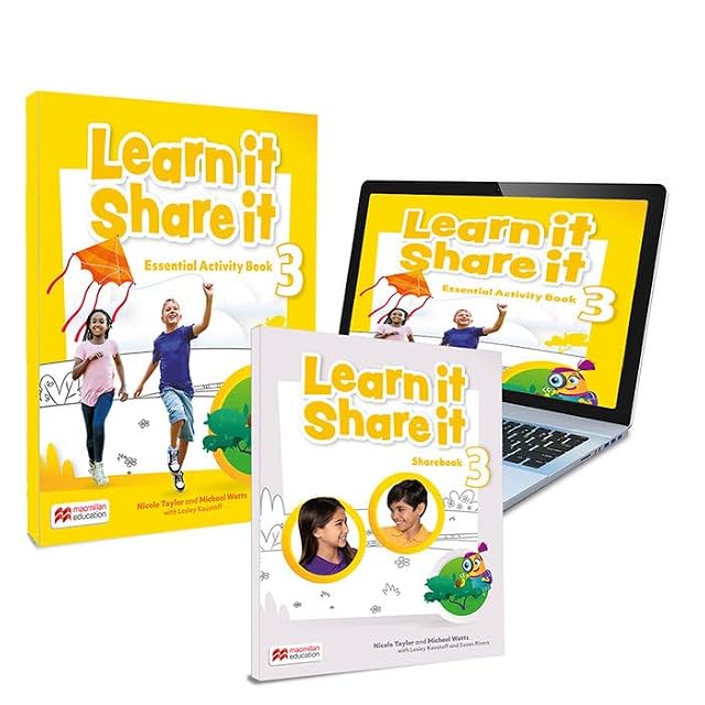 Portada de Learn It Share It 3 Essent Activity Book & Share Pack