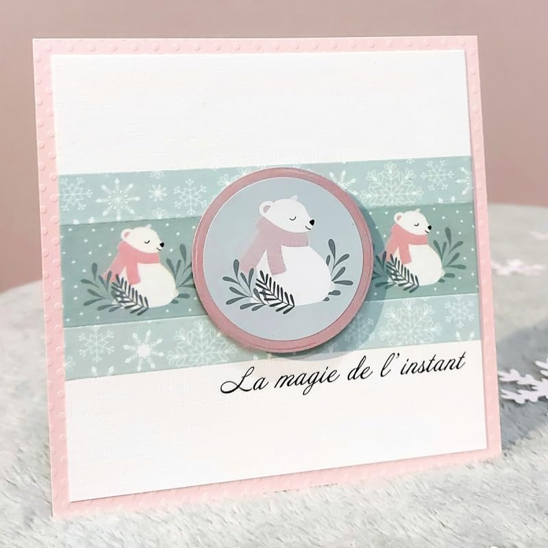 Chipboard Stickers - Let It Snow - 48 pcs