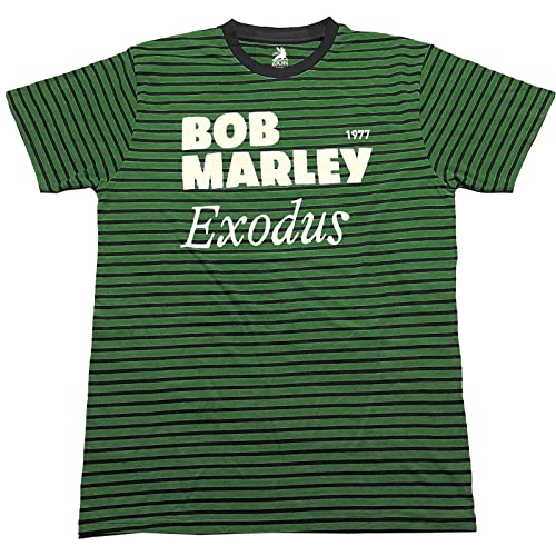 T-Shirt Bob Marley Exodus vêtement de style urbain en taille Medium