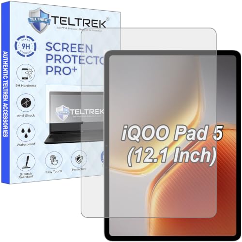 Image of Screen Guard Compatible With Vivo Pad5 / iQOO Pad 5 Tab (12.1 inch Inch Tablet) Flexible Fiber Screenguard Not a Tempered Glass Screen Protector