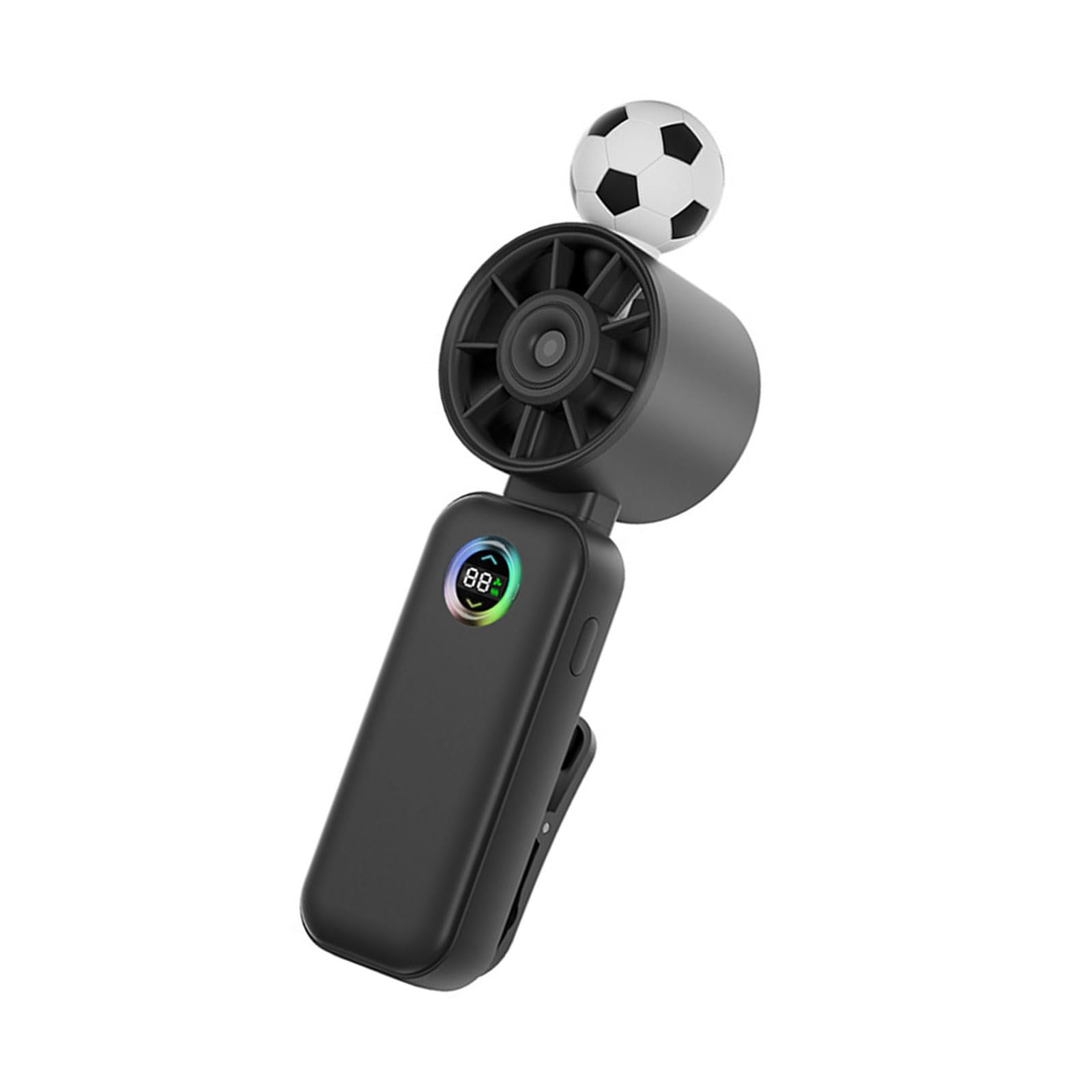 PANGBOER Portable Handheld Quiet Mists Fan Rechargeable Powerful Personally Cooling Tool for Outdoor Camping Traveling High Speed Small