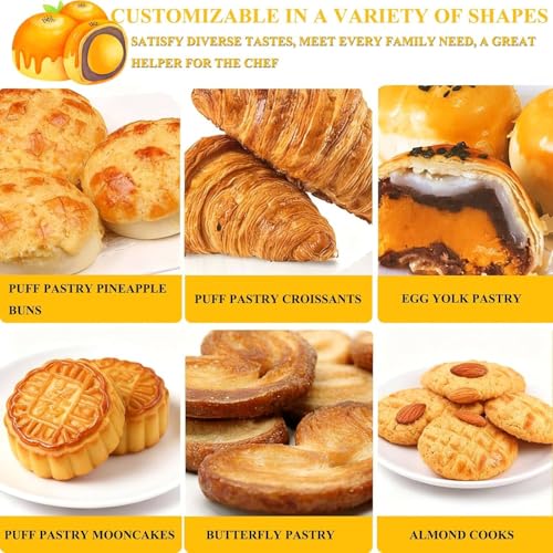 Rodillo de masa manual con ajuste de espesor para bases de pizza 8
