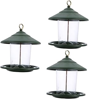 Happyyami 3pcs Creative Feeder food containers bandejas para comida plastic pallet bird feeder outdoor parrot feeding cup Bird Food Feeder Bird Food Holder Bird Food Container tree bird pet