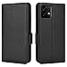 Produktbild Topme Leder Tasche Hülle für Motorola Moto ThinkPhone/Lenovo ThinkPhone 6.6" Inches, [einfache Telefonhülle mit Litschi-Muster] - Schwarz