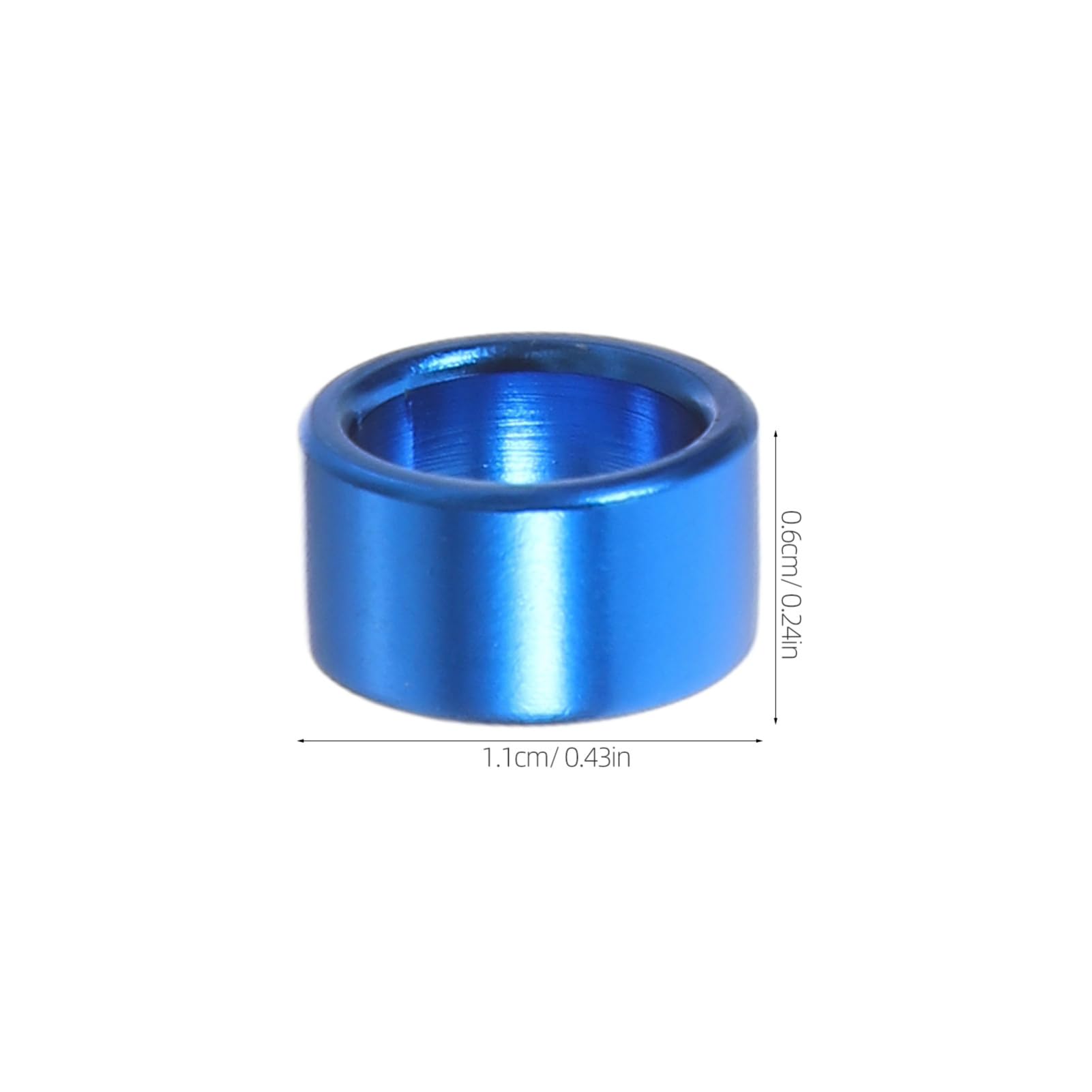 SUPVOX 10pcs Pigeon Leg Identification Bands Aluminum Bird Foot Rings for Pigeons and Comfortable Training Bands