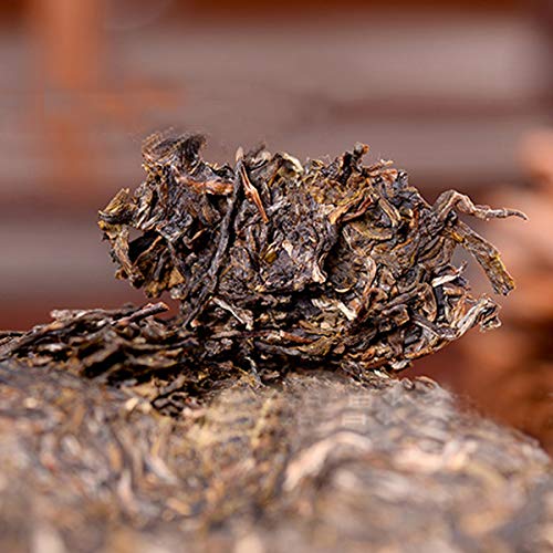 Yunnan Sheng Puer Tea Pu-erh Té crudo High Mountain Wild Ancient Trees Cake 100g - Imagen 5