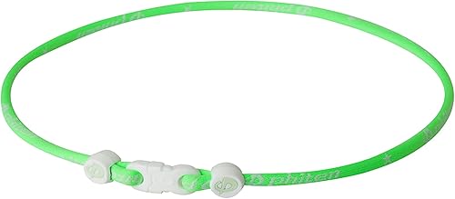 Miniatura 10 de Phiten Collar clásico de titanio - Collar deportivo impregnado con tecnología Aqua-Titanium para tensión de cuello y hombro - Núcleo de elastómero