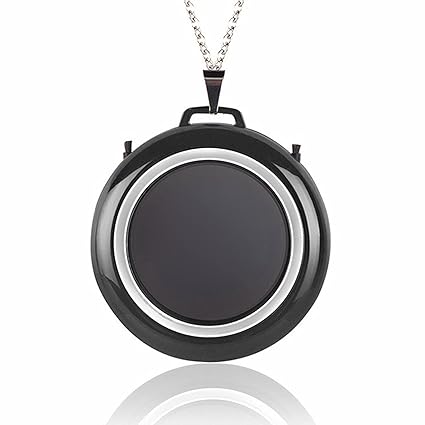 F FABOBJECTS Air Purifier,Necklace Air Purifier Anion Filter Air Cleaner for Car Home Suitable for Travel Driving Home Public Places